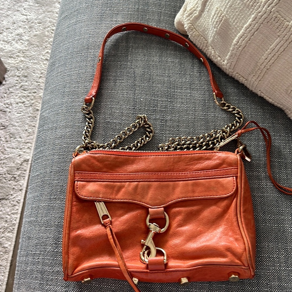 Orange and gold Rebecca Minkoff Crossbosy